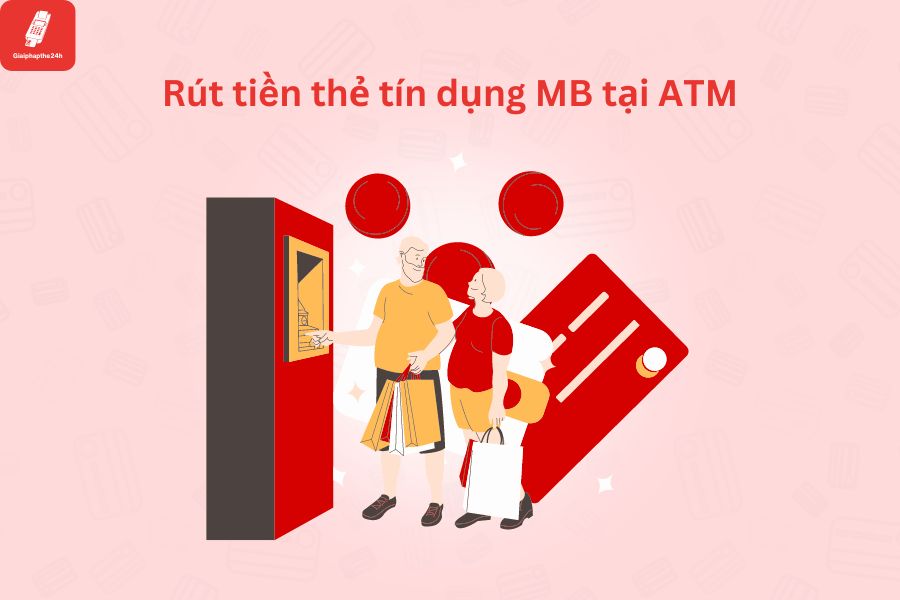 Rút tiền tín dụng mb tại ATM