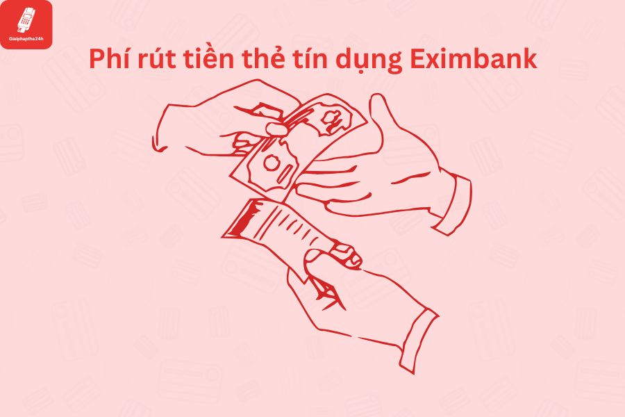 phi rut tien mat the tin dung eximbank